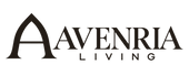 Avenria Living logo — charcoal wordmark and architectural A monogram